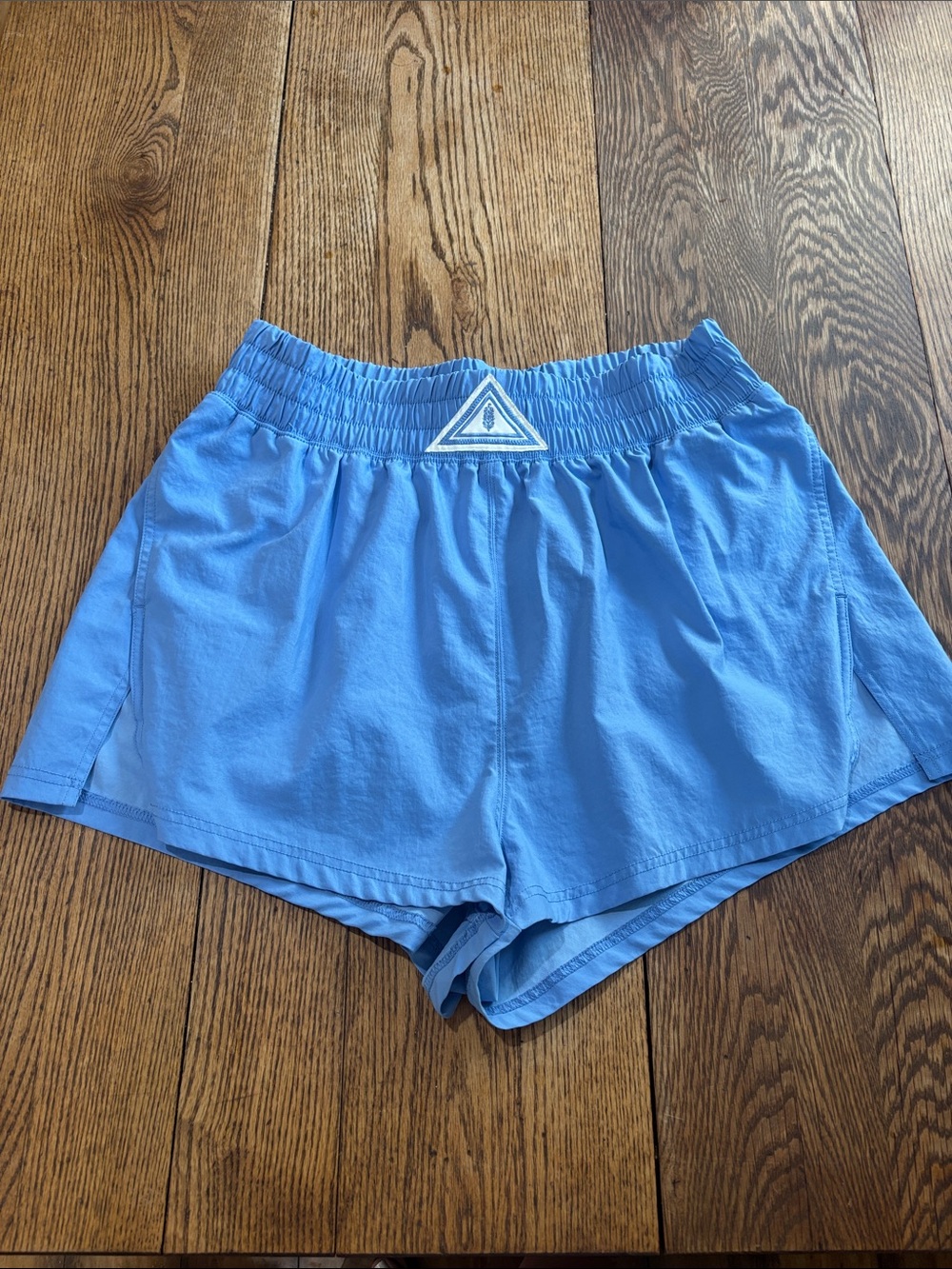 FP Movement by Free People Periwinkle Blue Drawstring Waist Shorts